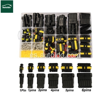 708pcs conector eléctrico automotriz impermeable